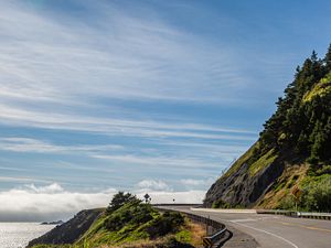 Road By Sea Against Sky