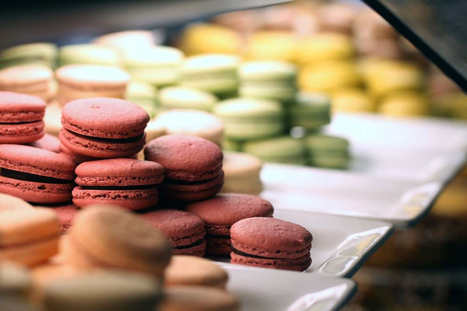 Pistacia Vera macarons