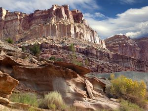 Capitol Reef National Park formations