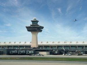 Dulles International Airport in Washington DC, USA