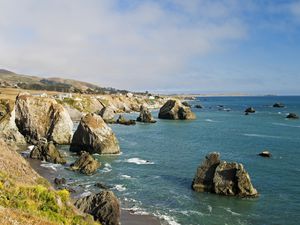 Coastline in Sonoma Coast State Park