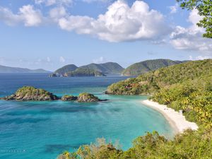 Beautiful Trunk Bay, St John, USVI