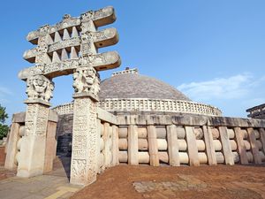 Sanchi Stupa in India