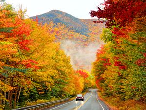 Kancamagus Highway in Northern New Hampshire