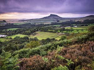 An iconic hill on the edge of the North Yorks Moors National Park.