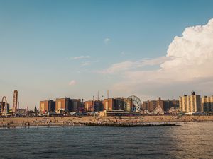 Coney Island beach