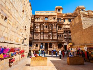 Patwon ki Haveli in Jaisalmer