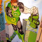 superhero murals