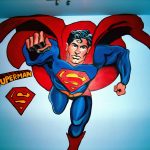 superhero murals