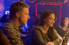 Sara Tomko as Asta and Alan Tudyk as Harry in Resident Alien