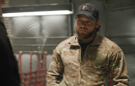 Max Thieriot as Clay Spenser in SEAL Team