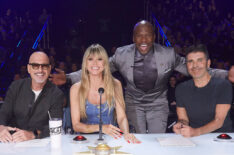 Howie Mandel, Heidi Klum, Terry Crews, Simon Cowell - 'America's Got Talent'