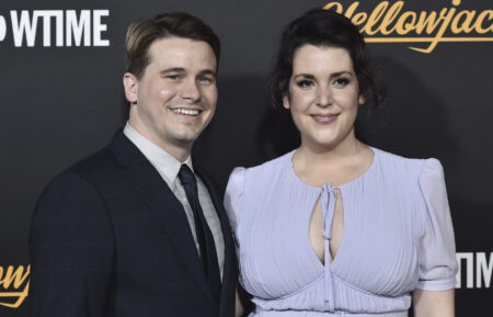 Jason Ritter and Melanie Lynskey