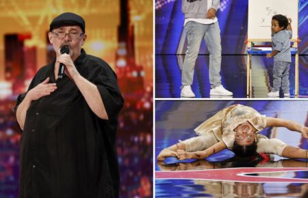 Richard Goodall, Baby Dev, and Arshiya for 'America's Got Talent' Season 19