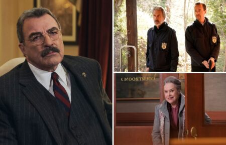 Tom Selleck as Frank Reagan on 'Blue Bloods,' Gary Cole as Alden Parker and Sean Murray as Timothy McGee on 'NCIS,' and Kathy Bates as Madeline Matlock on 'Matlock'