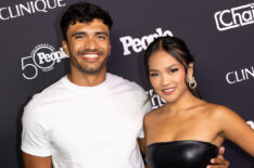 Jonathon Johnson and Jenn Tran attend the People + Chain Celebrate People Magazine's 50th Anniversary event at Chain House on September 13, 2024 in Los Angeles