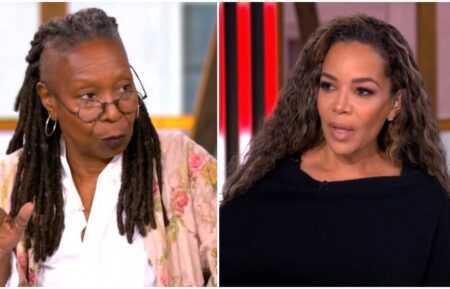 Whoopi Goldberg and Sunny Hostin on The View