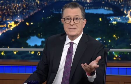 Stephen Colbert on The Late Show