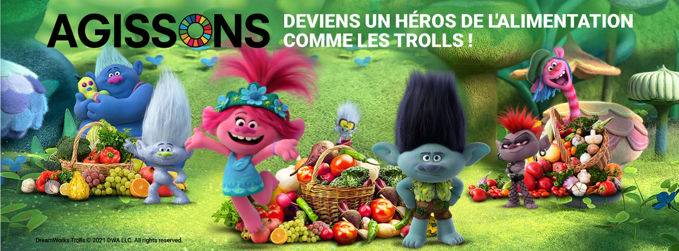 Affiche des Trolls, lien vers la vidéo