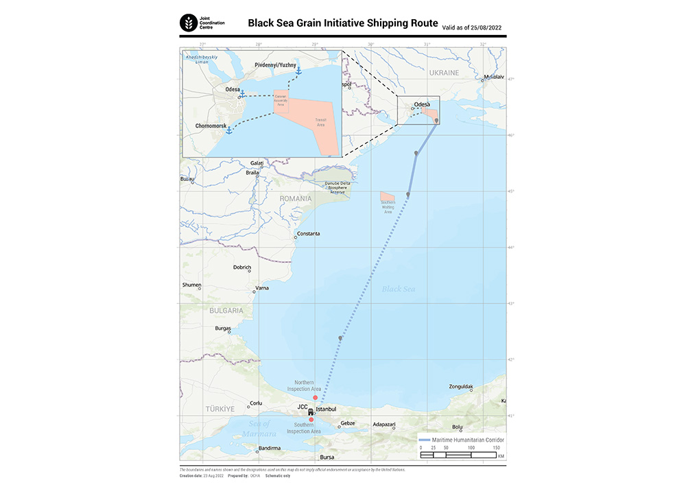 BSGI Shipping Route Map