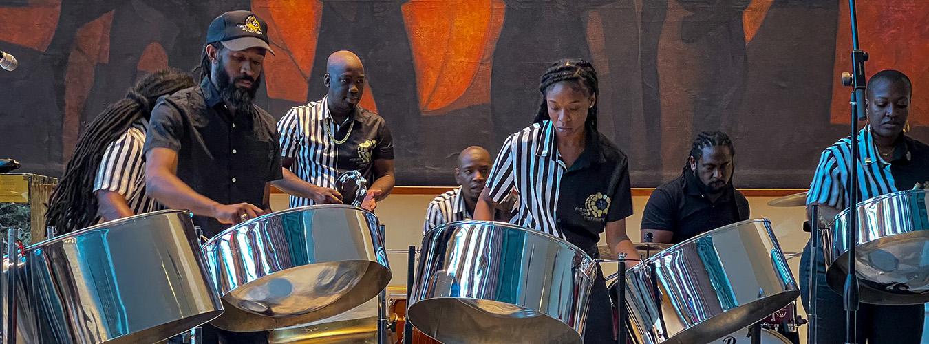 Steelpan orchestra