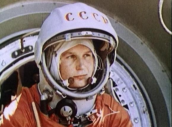 Soviet Cosmonaut Valentina Tereshkova photographed inside the Vostok-6 spacecraft on June 16, 1963. Credit: Roscosmos