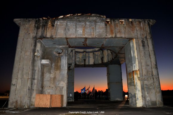 Apollo 1 memorial 1/27/2015. We start a week of remembrances on the 'Space Coast', years apart but so close together.  Credit: Julian Leek