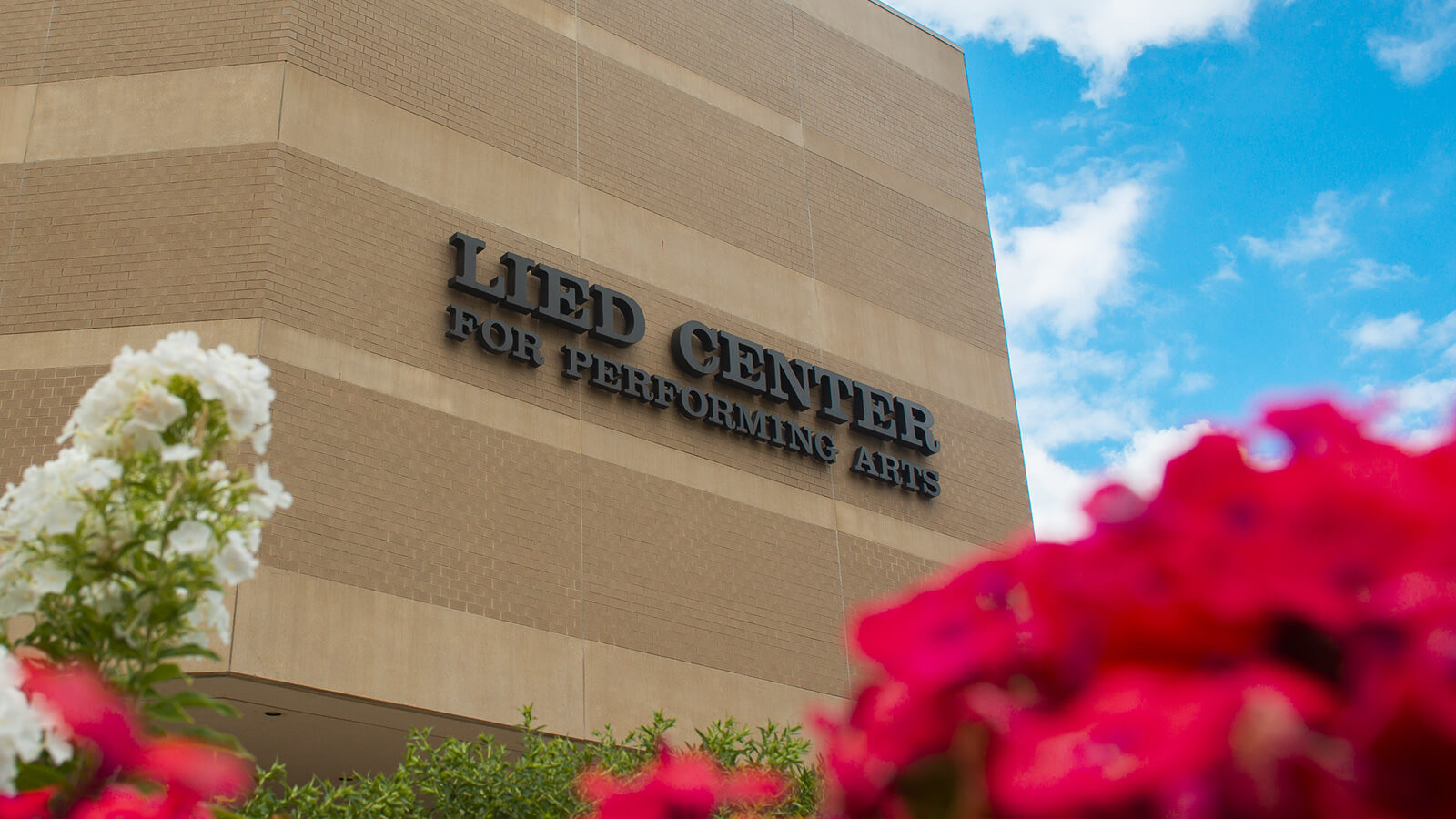 Exterior of Lied Center