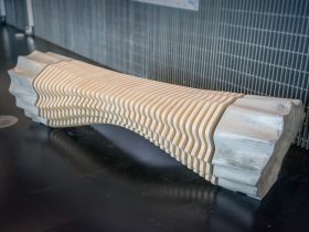 Parametric FLUIDITY Bench Robotic fabrication technologies Tianzhu Zhang