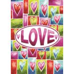 Valentine Love House Flag