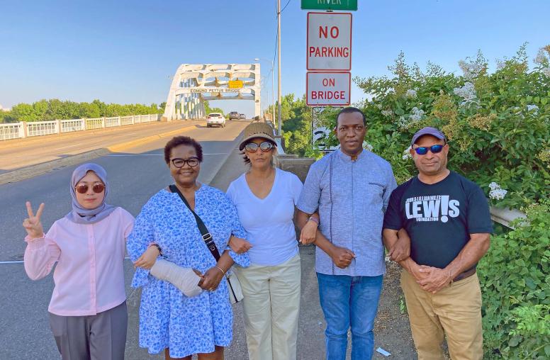 Walking the Civil Rights Trail with USIP’s John Lewis Peace Fellows