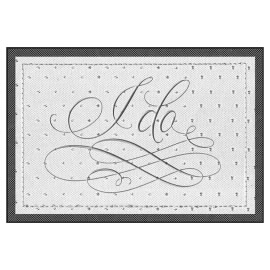 I Do, Wedding Greeting Card