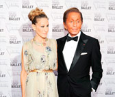 Sarah Jessica Parker and Valentino Garavani