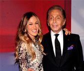 Sarah Jessica Parker and Valentino Garavani