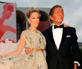 Sarah Jessica Parker and Valentino Garavani