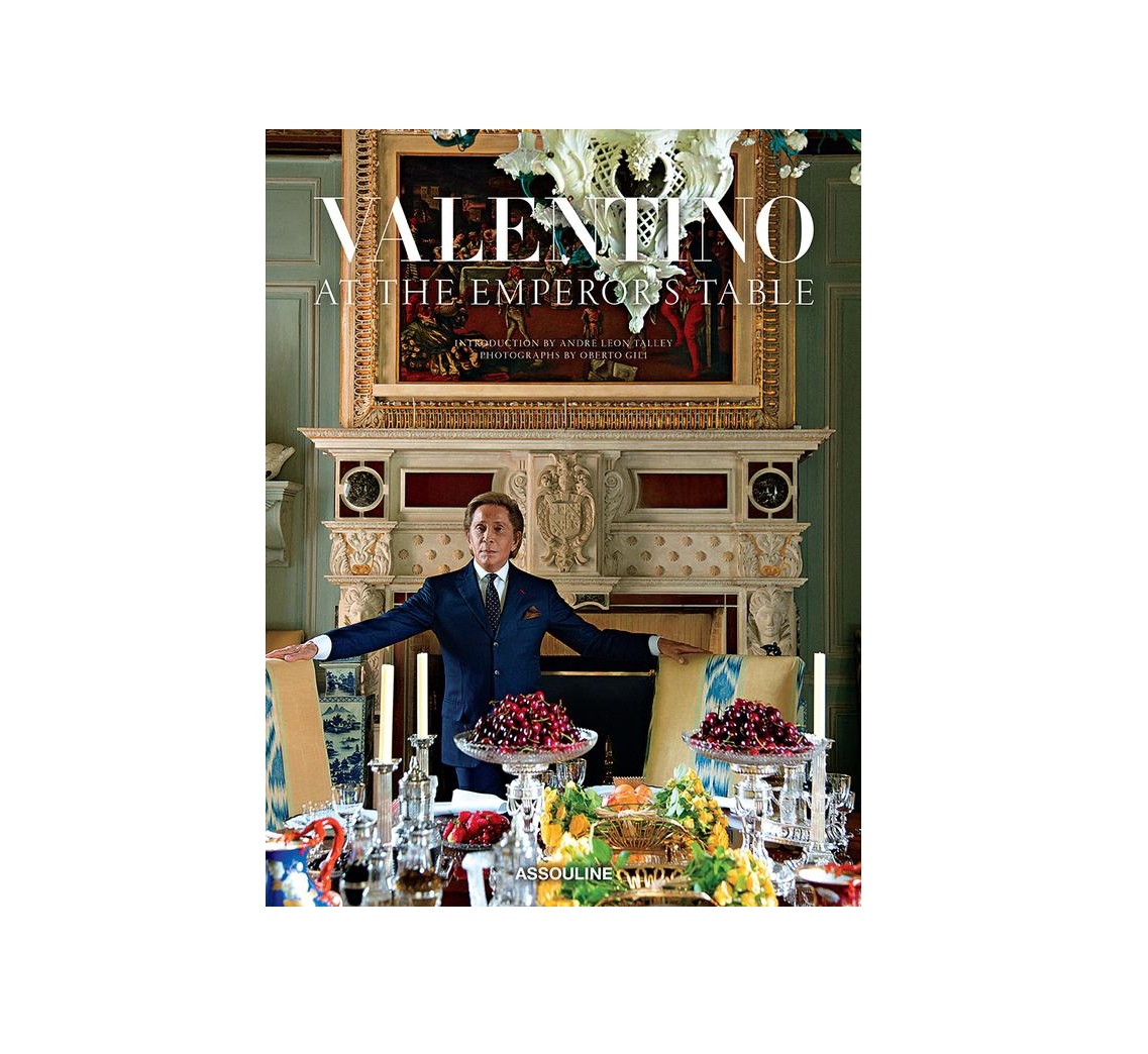 Valentino Discusses His Lavish New Cookbook With Tim Blanks.