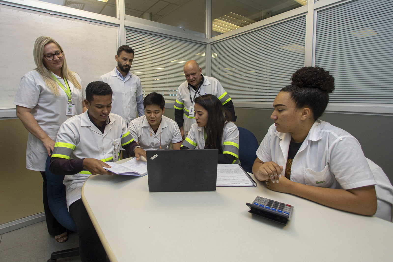 Team meeting at Valeo Brazil