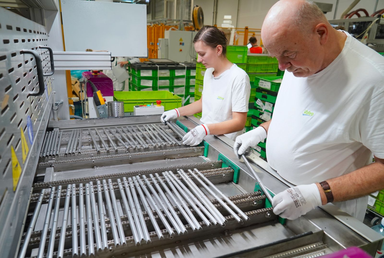 Product inspection on the production line