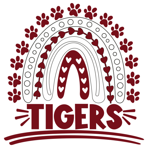 Tigers Word SVG