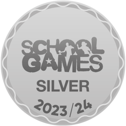 School Games Silver Award logo