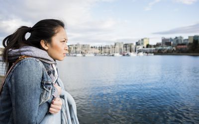 Woman with anxiety