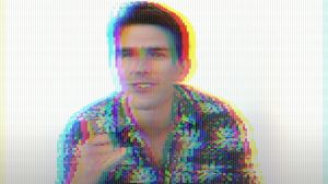 Tom Cruise, pixellated.