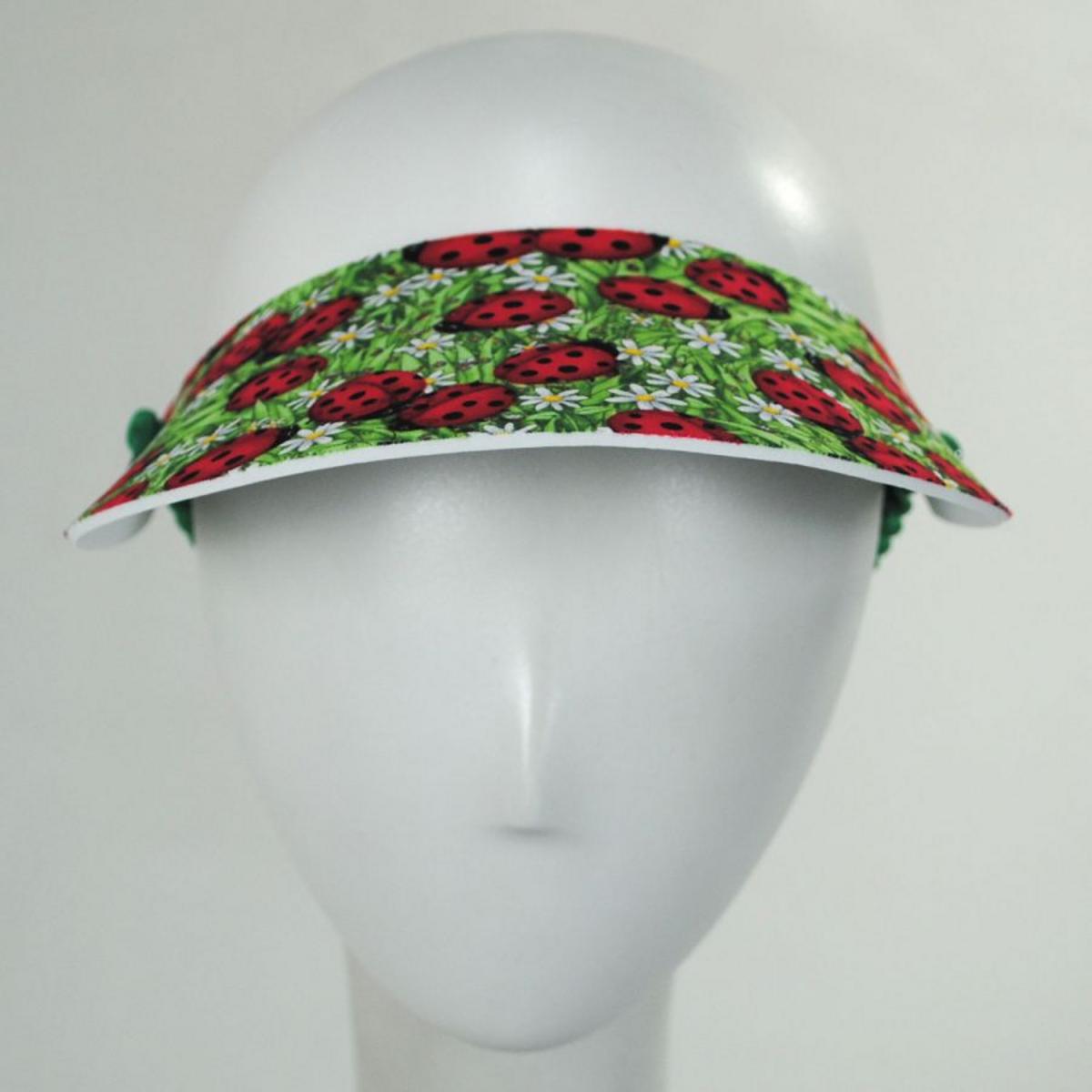 Springlace Ladybug Sunvisor