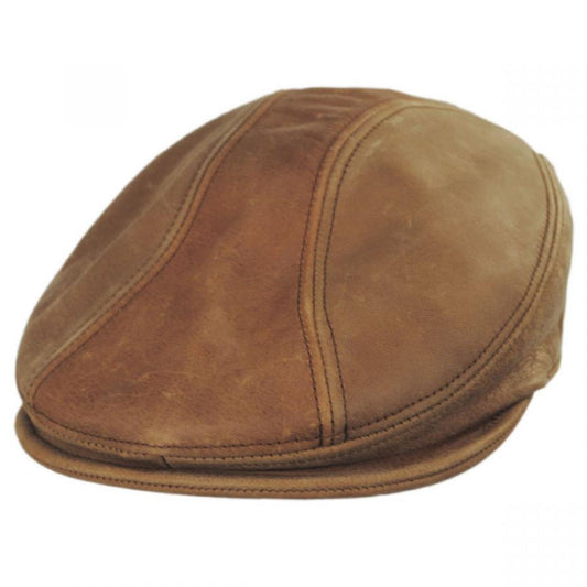 NEW YORK HAT CO | Vintage 1900 Leather Ivy Cap