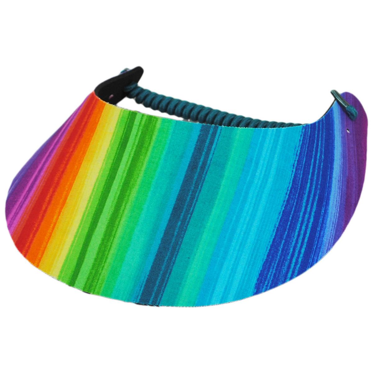 The Incredible Sunvisor | Springlace Rainbow Sunvisor