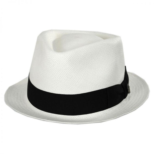 Bigalli | Boston Panama Straw Trilby Fedora Hat