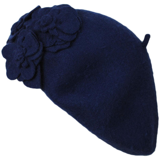 San Diego Hat Company | Fleur Wool Beret