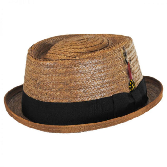 NEW YORK HAT CO | Be Bop Coconut Straw Pork Pie Hat