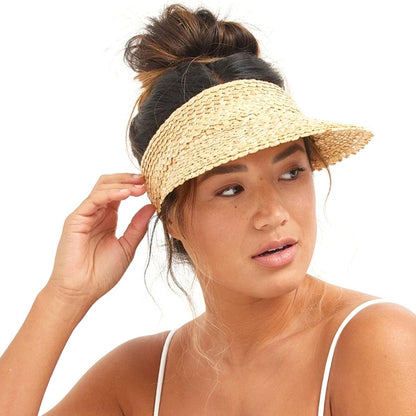 Capri Wheat Straw Visor