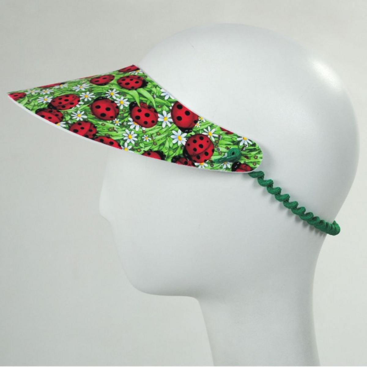 Springlace Ladybug Sunvisor